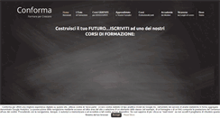 Desktop Screenshot of conformaweb.it